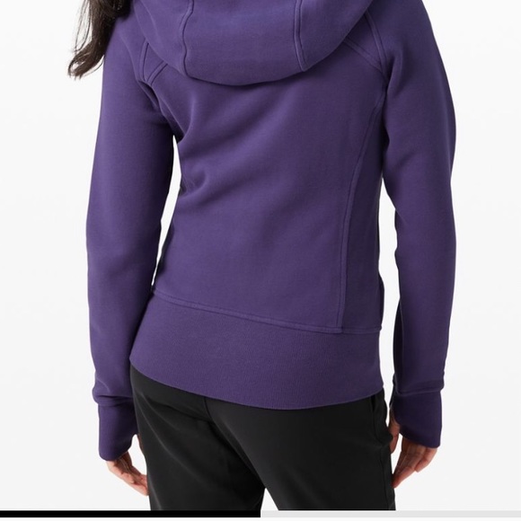 Purple Lulu lemon scuba hoodie - Picture 2 of 5
